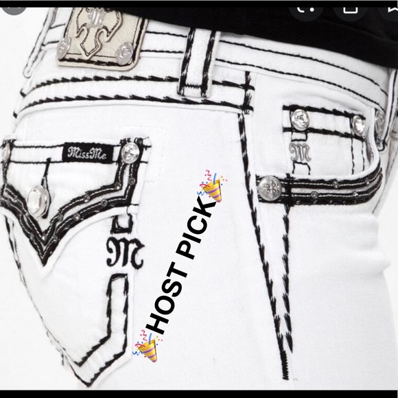 Miss Me Denim - 🎉HP X 2 RARE DISTRESSED BLACK MISS ME JEANS